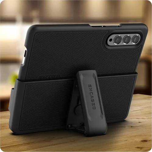 Vista 8 de DuraClip Series - Funda para Samsung Galaxy Z Fold 3 con funda de clip para cinturón (Z Flold3)