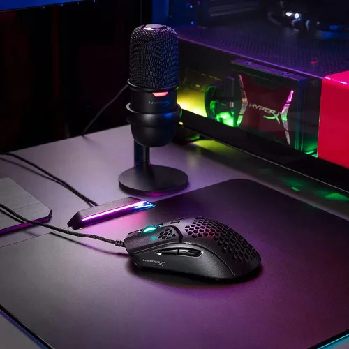 Vista 9 de HyperX Teclado mecánico para juegos 4P5D6AA Alloy Origins 65 (diseño de EE. UU.), paquete con mouse HyperX Pulsefire Haste (negro)
