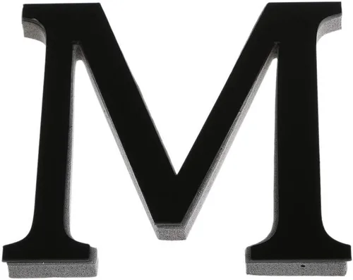 Vista 27 de Pegatinas de pared para pared, calcomanías para el hogar, 26 letras 3D, calcomanías de arte acrílico, decoración del hogar Y