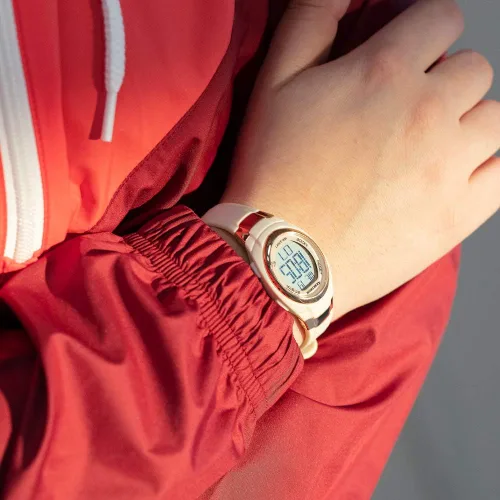 Vista 3 de Armitron Reloj deportivo con cronógrafo digital para mujer, correa de resina, 457034
