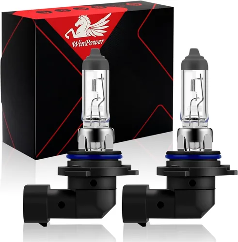 Vista 9 de WinPower Bombilla halógena H1 para faros delanteros, luz blanca cálida súper brillante de 55 W 4300 K, luz antiniebla de haz alto y bajo, lámpara