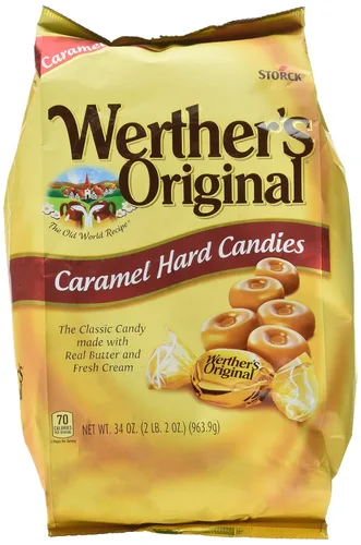 Vista 43 de Werther's Original - Golosinas duras rellenas de manzana caramelizada, 5.5 oz, paquete de 2