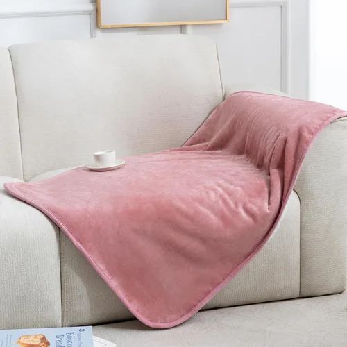 Vista 45 de gogobunny Manta de cama impermeable, manta reversible de forro polar Sherpa para perro, cachorro y gato, funda para muebles que protege la cama Beige