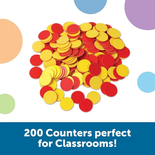 Vista 4 de Learning Resources – Contadores de dos colores, 200