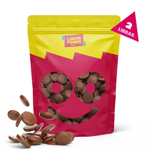 Vista 3 de Obleas para derretir chocolate con leche, bolsa de 2 libras