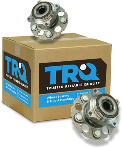 Vista 136 de Conjunto de rodamiento de rueda delantera de 2 piezas y buje TRQ Compatible con Pontiac Solstice 2006-2009 Saturn Sky 2007-2010
