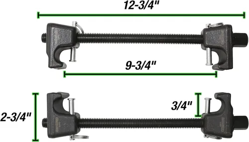 Vista 2 de OEMTOOLS 25553 Compresor de resorte helicoidal, compresor de resorte MacPherson seguro y eficiente, mantenimiento de puntal y resorte helicoidal