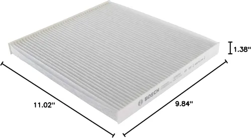 Vista 2 de BOSCH P3958WS Filtro de aire de cabina para taller - Compatible con determinados Chrysler 200; Jeep Cherokee