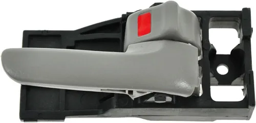 Vista 89 de TRQ Manija de puerta interior delantera izquierda cromada y negra para el lado del conductor compatible con Ford F-150 2012-2014