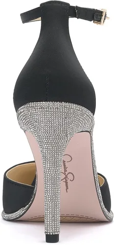Vista 3 de Jessica Simpson Women's Pemota Ankle Strap Stiletto High Heel Pump