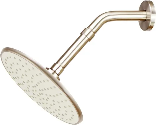 Vista 4 de Extensión de Brazo de Ducha Purelux, Extensor de Cabezal de Ducha de 4 Pulgadas, Acabado de Níquel Cepillado Hecho de Acero Inoxidable