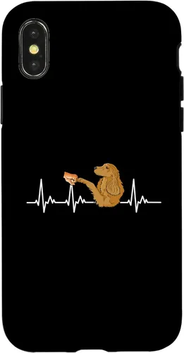 Vista 4 de Funda para iPhone 14 Cocker Spaniel Heartbeat human dog