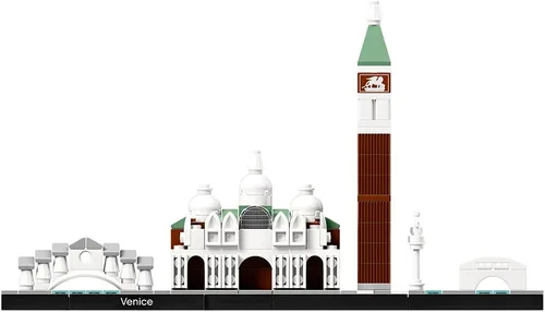 Vista 5 de LEGO Architecture Venice 21026 Skyline Building Set