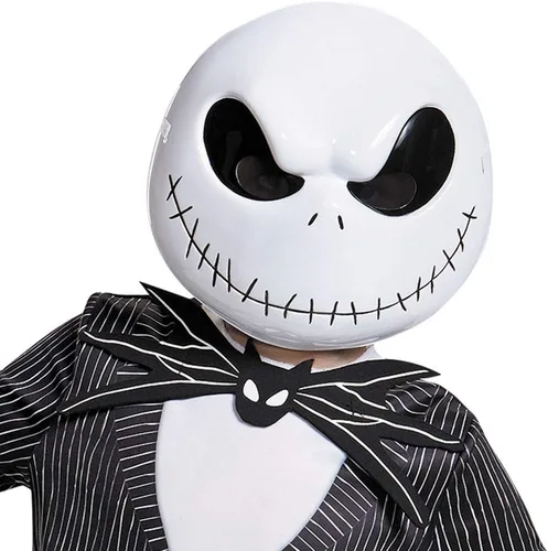 Vista 3 de Disfraz Jack de Pesadilla antes de Navidad clásico para niño M7-8 Negro