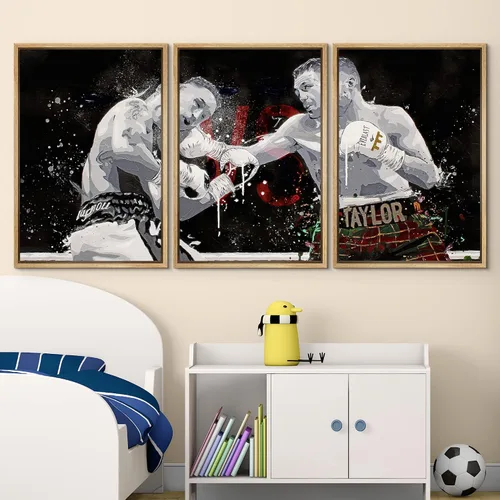 Vista 256 de wall26 Lienzo enmarcado para pared, juego de arte de primer plano, detalles de costuras de béisbol, atletas deportivos, fotografía, moderno