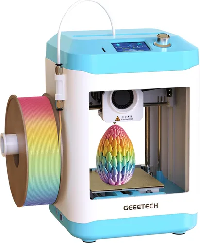 Vista 10 de Impresora 3D Mini Completamente Montada para Niños y Principiantes con WiFi - Kit de Inicio Completo con Impresora 3D de Nivelación Automática, 1