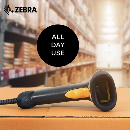 Vista 3 de Symbol Zebra LS2208-SR20007R-NA - Kit de escáner láser con cable serie LS2208-SR20007R-NA