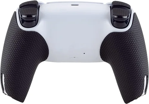 Vista 6 de eXtremeRate PlayVital Anti-Skid Sweat-Absorbent Controller Grip for PS5, Professional Textured Soft Rubber Pads Handle Grips for PS5 Controller with