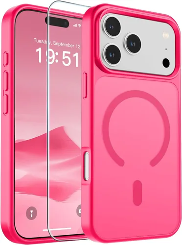 Vista 133 de SUPFINE Funda magnética para iPhone SE 2022 (3ª)/2020 (2ª), iPhone 8 (compatible con MagSafe) (protección contra caídas de grado militar), funda
