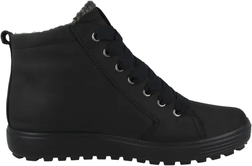 Vista 3 de ECCO Tenis altos suaves 7 TRED Gore-TEX para mujer, Marrón Chocolate, 2.5 UK Child