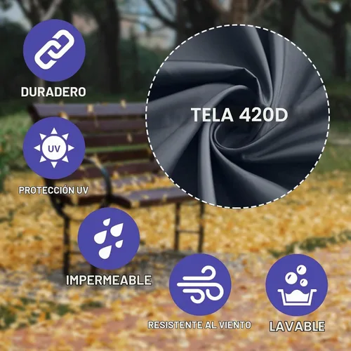 Vista 2 de Cubierta universal resistente a la intemperie para lavadora a