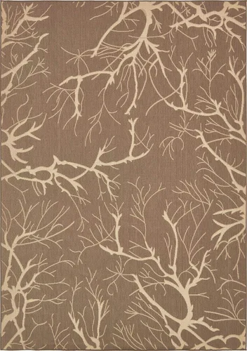 Vista 26 de Unique Loom - Alfombra de centro Café/Beige