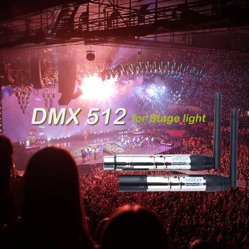 Vista 5 de CHINLY - Indicador de luz DMX inalámbrico