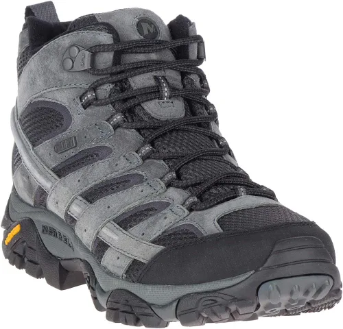 Vista 53 de Merrell - Botas de senderismo impermeables Moab 2 Mid para mujer