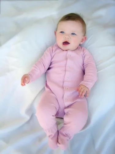 Vista 3 de L'ovedbaby baby-girls Organic Baby Snap Footie