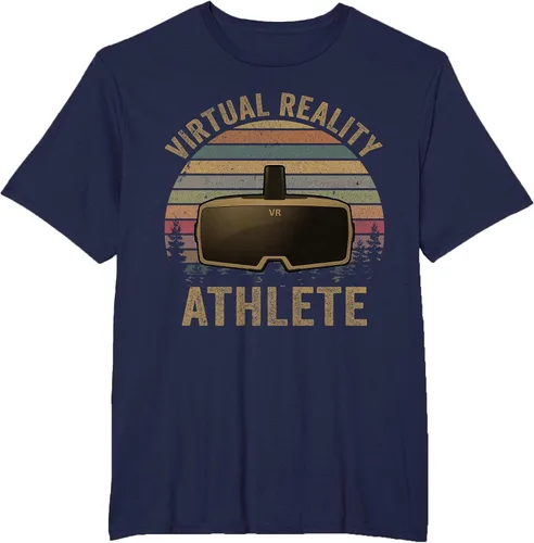 Vista 33 de Virtual Reality Athlete for VR Gamers Camiseta Asphalt Grey