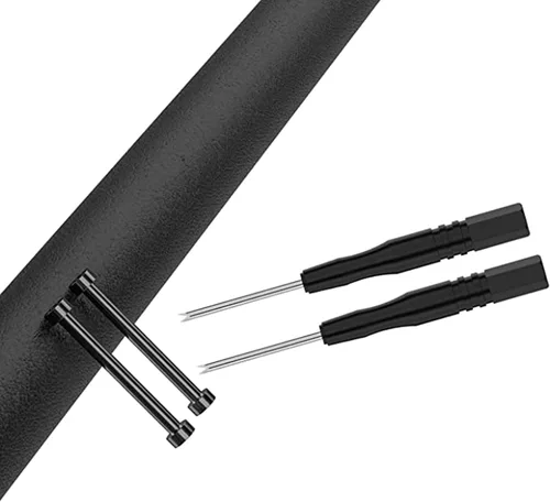 Vista 3 de Compatible con Amazfit T-Rex 2 accesorio de tornillo para reloj inteligente, 2 tornillos de repuesto de acero inoxidable con 2 destornilladores