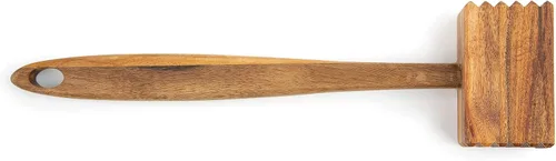 Vista 9 de Ironwood Gourmet Ablandador de carne de madera de acacia, 11.5 pulgadas, marrón