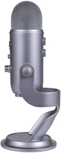 Vista 3 de Blue Yeti - Micrófono USB para grabación y transmisión en PC y Mac, 3 cápsulas de condensador, 4 patrones de pastilla, salida de auriculares