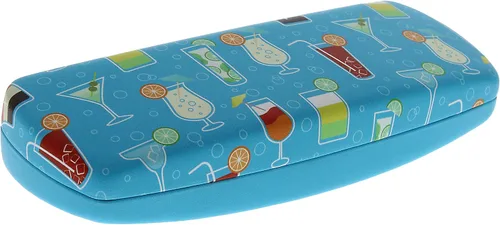 Vista 6 de Ron's Optical Clamshell - Funda rígida para lentes de lectores de marcos pequeños a medianos para mujeres y hombres
