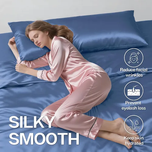 Vista 119 de MR&HM - Funda de almohada de satén