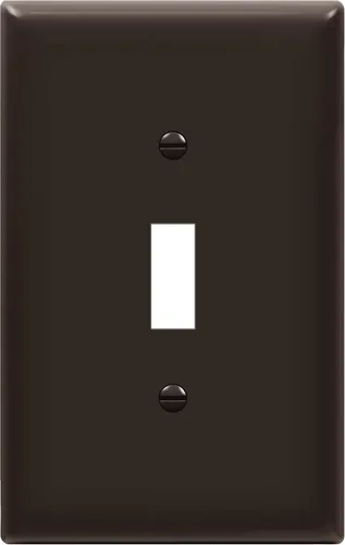 Vista 13 de ENERLITES - Placa de pared para interruptor de luz, acabado brillante, tamaño mediano, hueco para un interruptor de 4.88 x 3.11 pulgadas