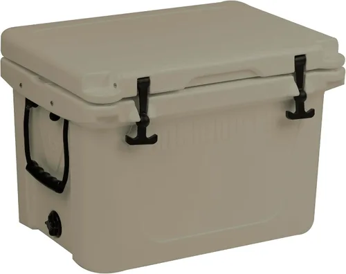 Vista 10 de Mammoth Ranger 25 - Hielera rígida aislada con capacidad de 25 cuartos de galón, capacidad para 30 latas, ideal para barco, campamento, bronceado