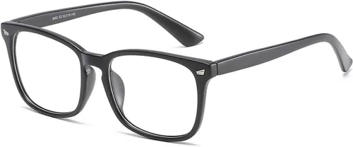 Vista 8 de Gafas cuadradas unisex con estilo sin receta