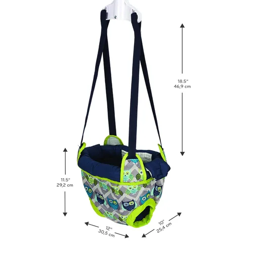 Vista 4 de Evenflo Exersaucer Johnny Jumper con fácil sistema de sujeción para montaje rápido y sin herramientas