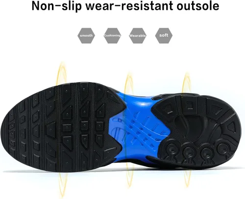 Vista 4 de Mevlzz - Tenis de correr para hombre, tenis de baloncesto para hombre, tenis de moda, zapato deportivo, para hacer ejercicio, entrenamiento