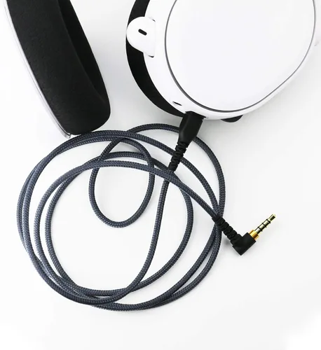Vista 5 de NewFantasia Cable de audio de repuesto compatible con auriculares Sennheiser Game ONE, Game Zero, PC 373D, PC 37X, GSP 350, GSP 500, GSP 600 3.9 ft4