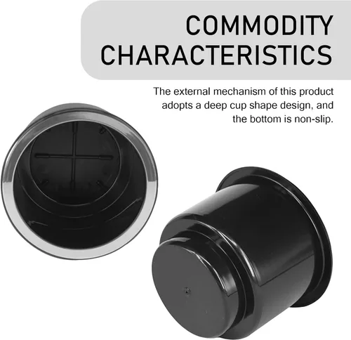 Vista 5 de MLY 2 soportes para tazas, soporte de plástico grande multiusos para sofá, de 3.74 a 4.1 pulgadas, soporte universal de repuesto para bebidas