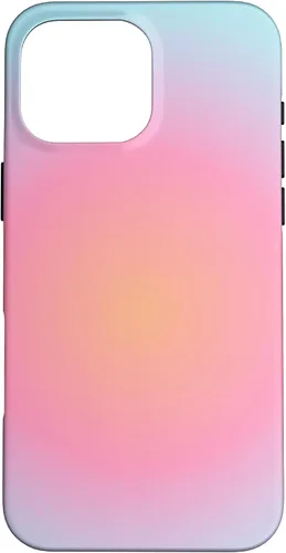 Vista 19 de Gradient Cute Aura Aesthetic Multicolor Moda Mujeres Caso para iPhone 17