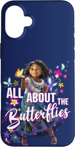 Vista 22 de iPhone 16 Disney Encanto All About The Butterflies Mirabel Poster Case