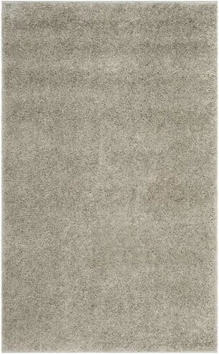 Vista 19 de SAFAVIEH Arizona Shag Collection ASG820A - Alfombra de pasillo, 2 pies 3 pulgadas x 6 pies, color crema, diseño sólido, no desprende pelusa y fácil