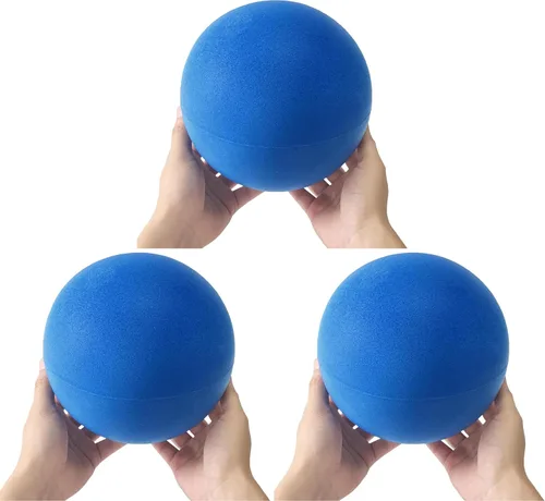 Vista 10 de Balón de espuma suave sin ruido de 7 pulgadas para kickball y dodgeball, para actividades en interiores