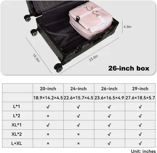 Vista 17 de TABITORA - Estantería portátil y plegable de gran capacidad con ganchos para colgar, ideal como almacenamiento para viajes