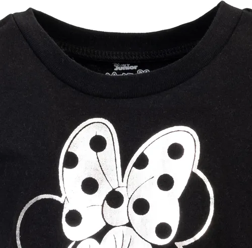 Vista 4 de Disney Camiseta estampada de moda para niñas de Minnie Mouse