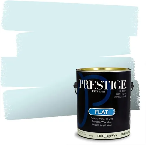 Vista 4 de PRESTIGE Pintura exterior e imprimación en uno, Apalaches, plano, 1 galón