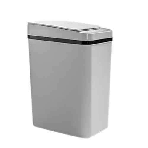 Vista 9 de Cubo de basura con sensor – Cubo de basura activado por sensor de 12 litros con tapa Cubo de basura inteligente con sensor de movimiento